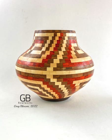Hand turned wooden bowls